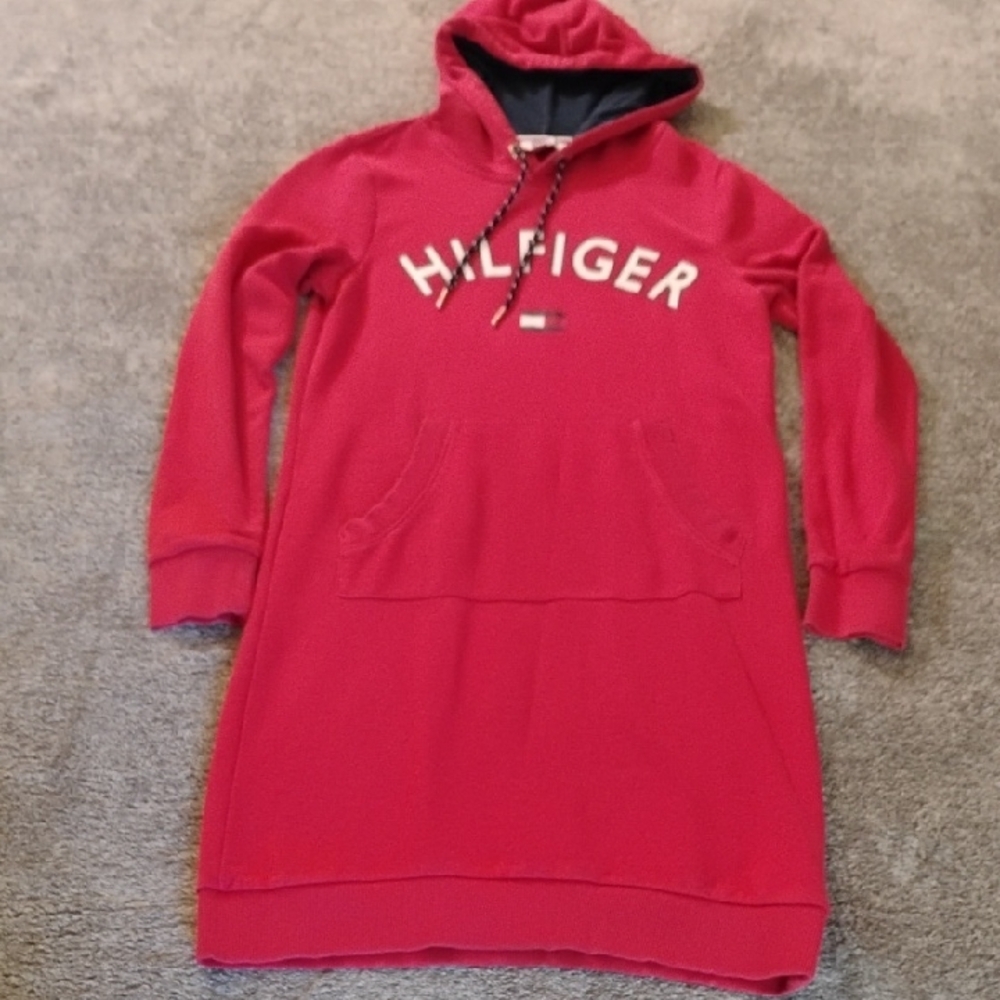 Tommy Hilfiger Logo Sweatshirt Dress
